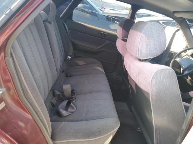 JT2SV21E4M3443037 - 1991 TOYOTA CAMRY DLX წითელი ფოტო 10