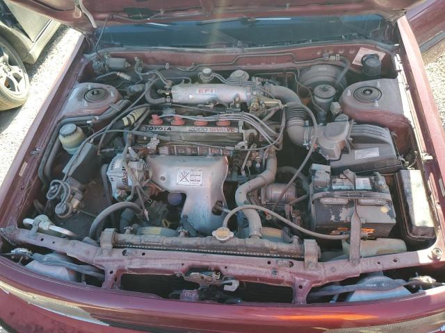 JT2SV21E4M3443037 - 1991 TOYOTA CAMRY DLX RED photo 11