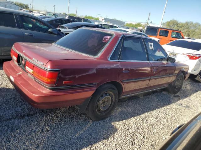 JT2SV21E4M3443037 - 1991 TOYOTA CAMRY DLX წითელი ფოტო 3
