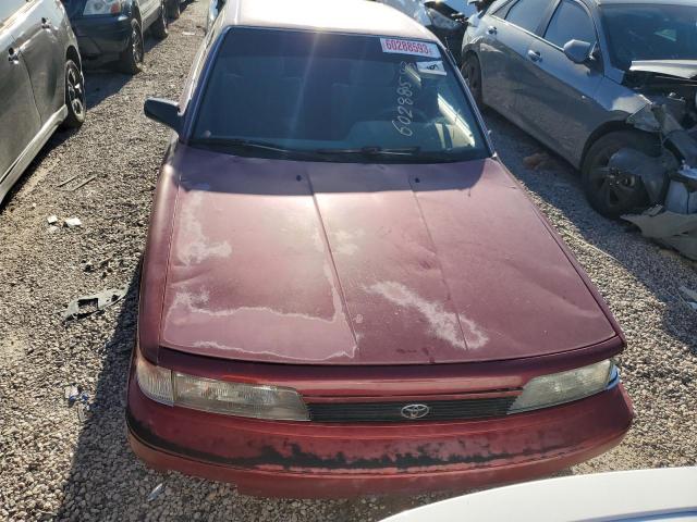 JT2SV21E4M3443037 - 1991 TOYOTA CAMRY DLX RED photo 5