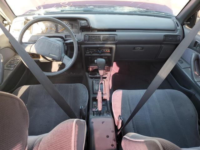 JT2SV21E4M3443037 - 1991 TOYOTA CAMRY DLX წითელი ფოტო 8