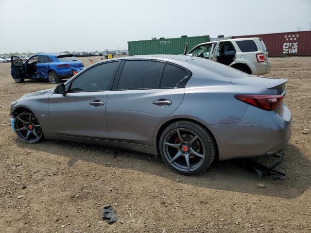 JN1EV7AR1JM444207 - 2018 INFINITI Q50 LUXE ნაცრისფერი ფოტო 2