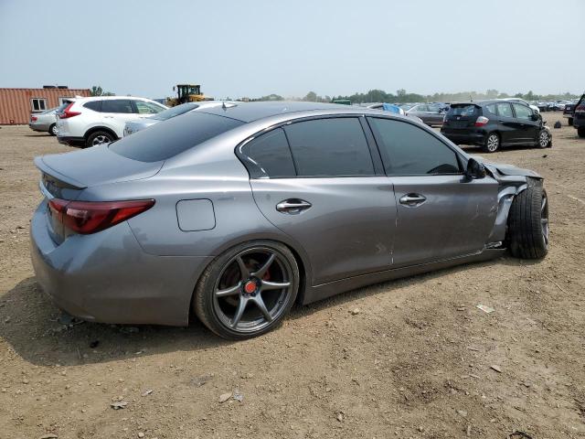 JN1EV7AR1JM444207 - 2018 INFINITI Q50 LUXE ნაცრისფერი ფოტო 3