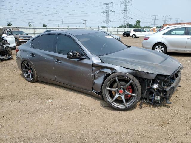 JN1EV7AR1JM444207 - 2018 INFINITI Q50 LUXE ნაცრისფერი ფოტო 4