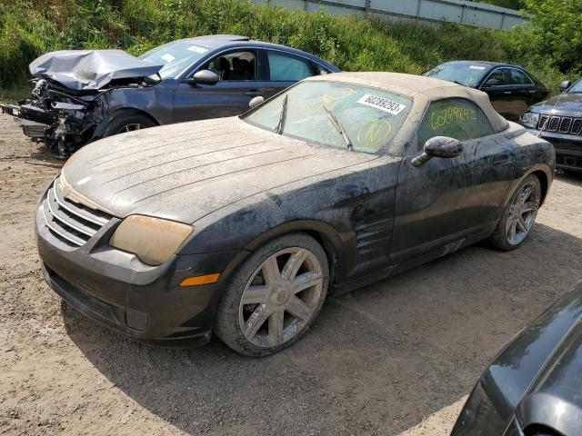 1C3LN55L27X070099 - 2007 CHRYSLER CROSSFIRE BLACK photo 1