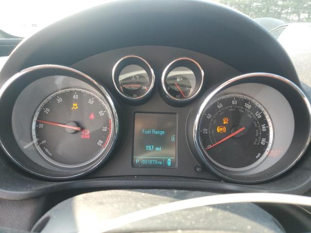 2G4GR5EK3C9156745 - 2012 BUICK REGAL SILVER photo 9