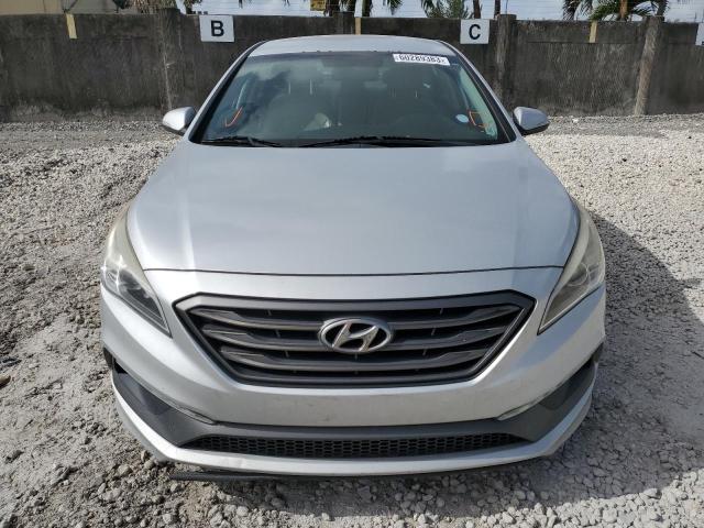 5NPE34AFXFH126109 - 2015 HYUNDAI SONATA SPORT SILVER photo 5