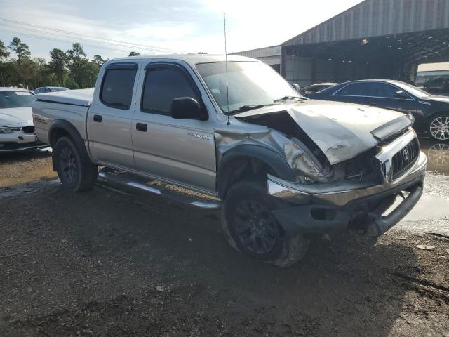 5TEGN92N21Z801320 - 2001 TOYOTA TACOMA DOUBLE CAB PRERUNNER SILVER photo 4