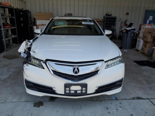 19UUB2F59GA010025 - 2016 ACURA TLX TECH WHITE photo 5