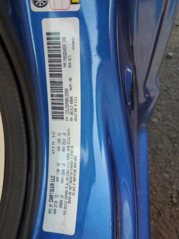 1C3LC65MX8N123200 - 2008 CHRYSLER SEBRING LIMITED BLUE photo 12