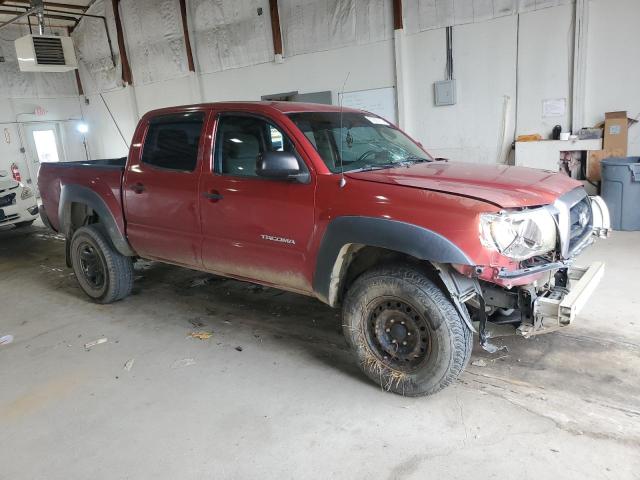 5TELU42N08Z557682 - 2008 TOYOTA TACOMA DOUBLE CAB წითელი ფოტო 4