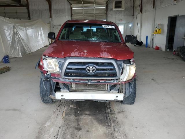 5TELU42N08Z557682 - 2008 TOYOTA TACOMA DOUBLE CAB წითელი ფოტო 5
