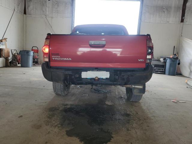 5TELU42N08Z557682 - 2008 TOYOTA TACOMA DOUBLE CAB წითელი ფოტო 6