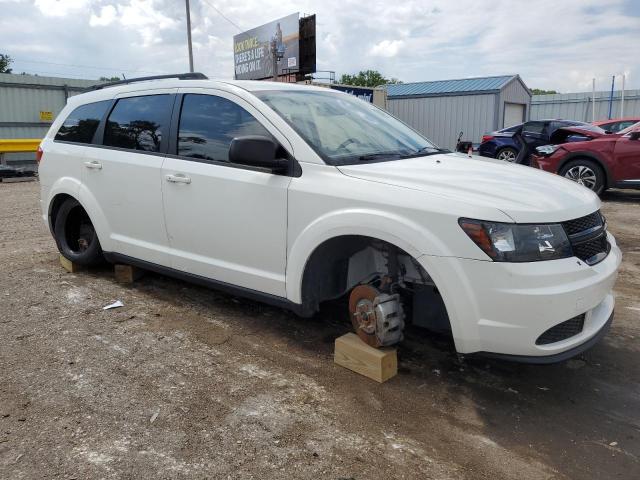 3C4PDCAB8JT386000 - 2018 DODGE JOURNEY SE WHITE photo 4