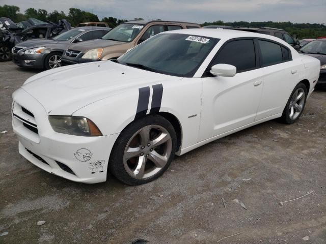 2C3CDXCT0CH287456 - 2012 DODGE CHARGER R/T WHITE photo 1