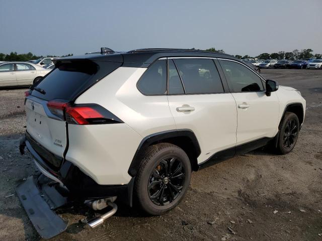 JTME6RFV2ND535620 - 2022 TOYOTA RAV4 XSE WHITE photo 3