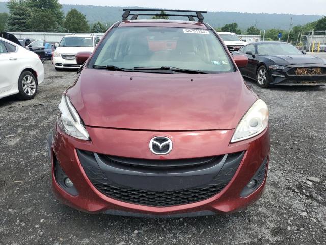 JM1CW2CLXC0131101 - 2012 MAZDA 5 BURGUNDY photo 5