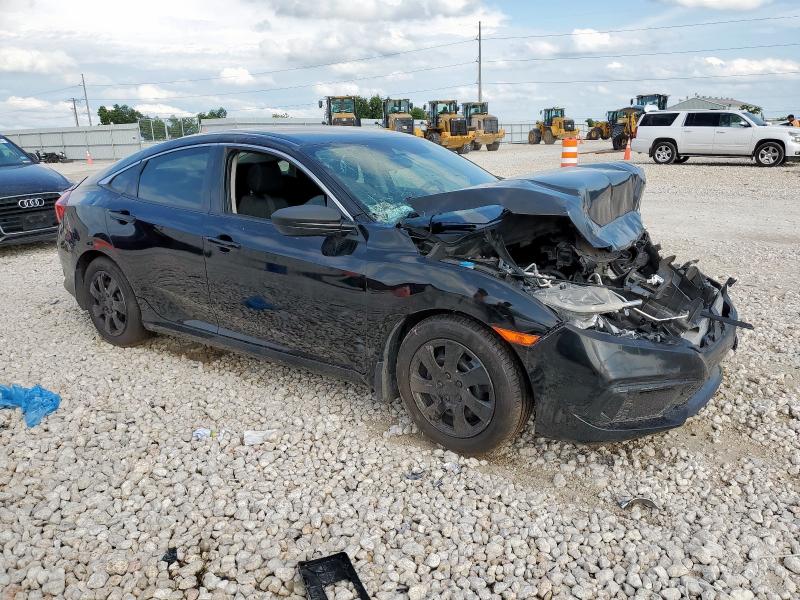 19XFC2F60LE003937 - 2020 HONDA CIVIC LX BLACK photo 4