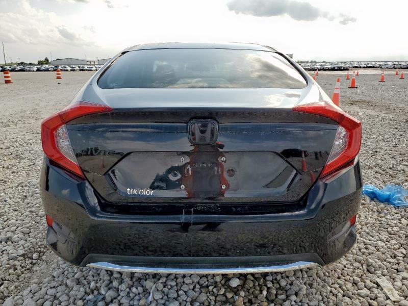19XFC2F60LE003937 - 2020 HONDA CIVIC LX BLACK photo 6
