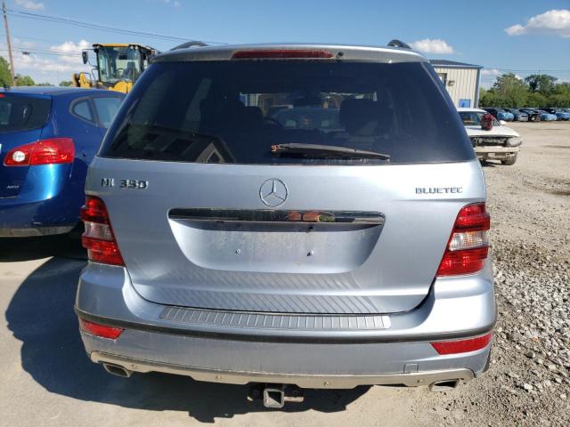 4JGBB2FB4AA616525 - 2010 MERCEDES-BENZ ML 350 BLUETEC BLUE photo 6