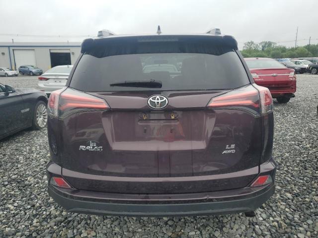 2T3BFREV3GW529352 - 2016 TOYOTA RAV4 LE PURPLE photo 6