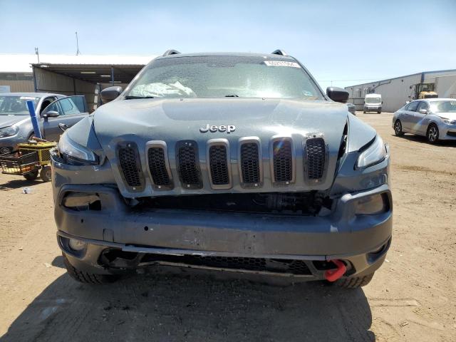 1C4PJMBS0EW188931 - 2014 JEEP CHEROKEE TRAILHAWK ნაცრისფერი ფოტო 5