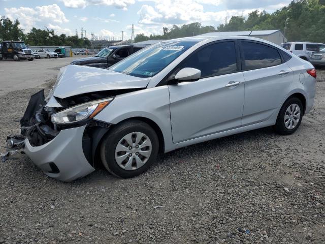 KMHCT4AE2GU011683 - 2016 HYUNDAI ACCENT SE SILVER photo 1