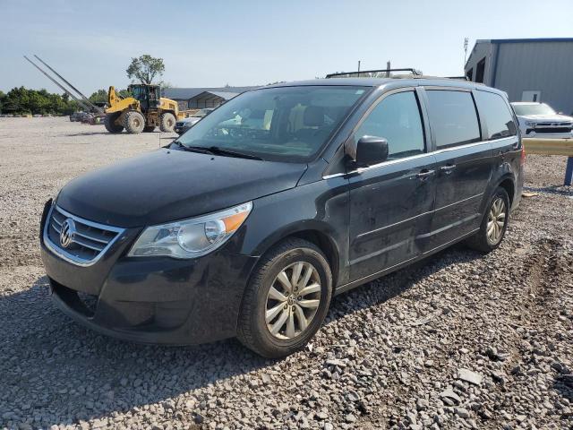 2C4RVABGXDR725559 - 2013 VOLKSWAGEN ROUTAN SE BLACK photo 1