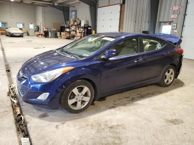 5NPDH4AE2DH183728 - 2013 HYUNDAI ELANTRA GLS BLUE photo 1