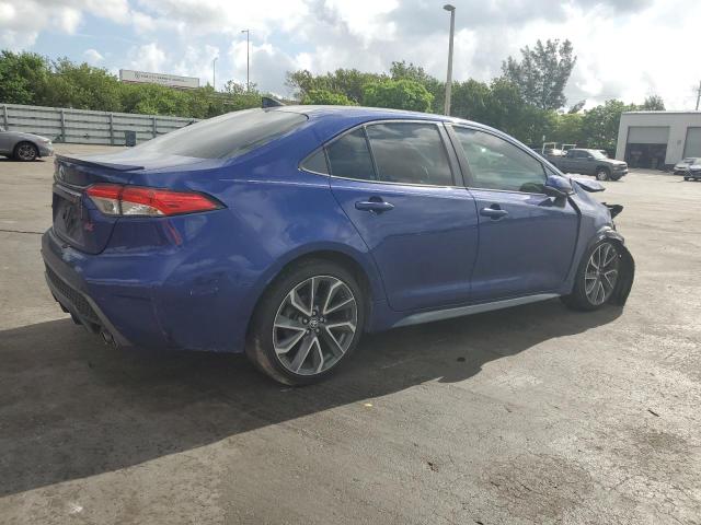 5YFS4MCE1NP101637 - 2022 TOYOTA COROLLA SE Mavi fotoğraf 3