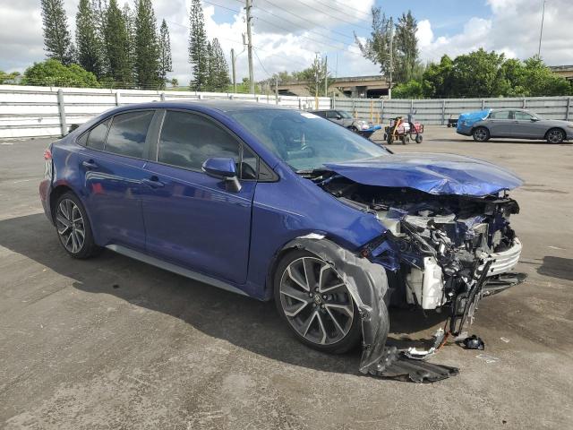 5YFS4MCE1NP101637 - 2022 TOYOTA COROLLA SE Mavi fotoğraf 4