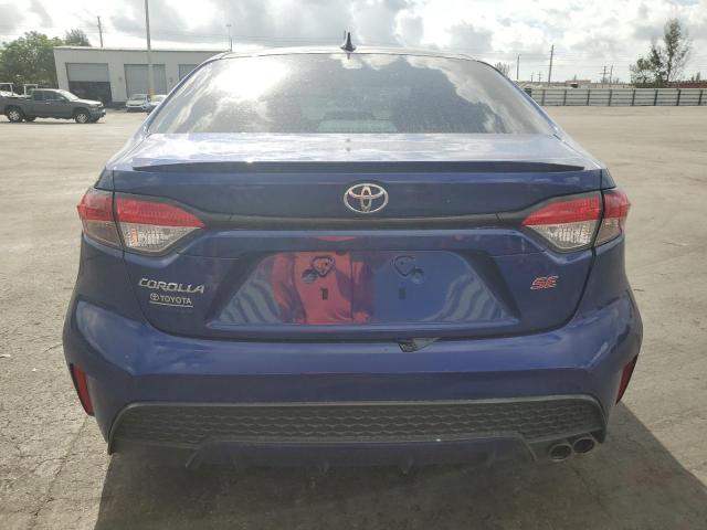 5YFS4MCE1NP101637 - 2022 TOYOTA COROLLA SE Mavi fotoğraf 6