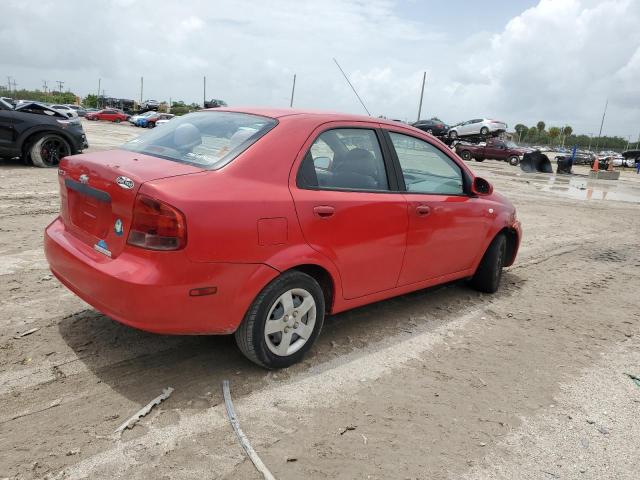 KL1TD52655B495931 - 2005 CHEVROLET AVEO BASE RED photo 3