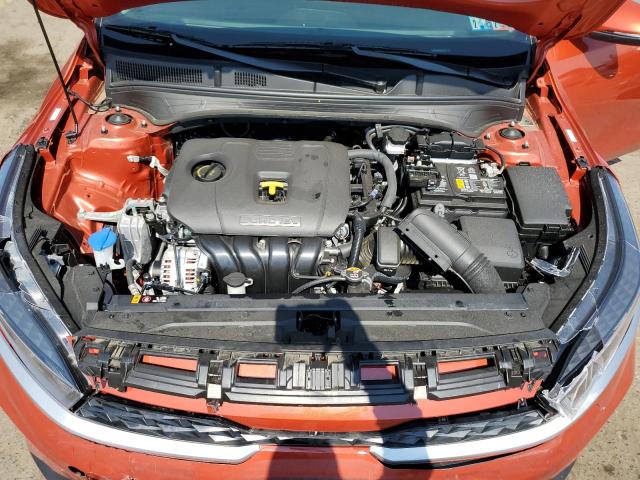 3KPF24AD7RE706271 - 2024 KIA FORTE LX ORANGE photo 11