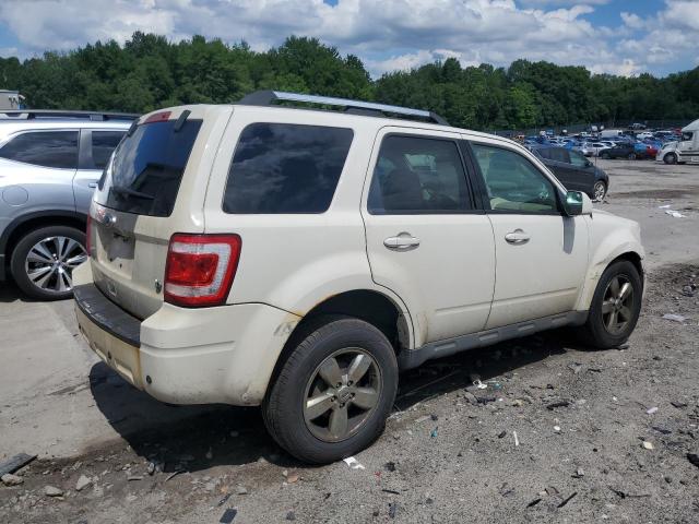 1FMCU9EG8AKC93854 - 2010 FORD ESCAPE LIMITED WHITE photo 3