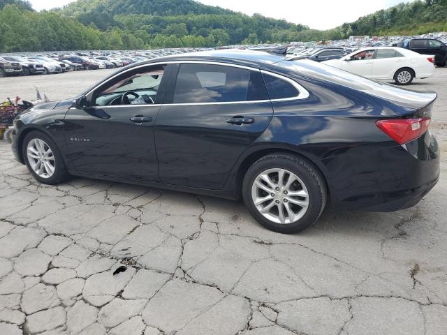 1G1ZE5STXHF239568 - 2017 CHEVROLET MALIBU LT BLACK photo 2
