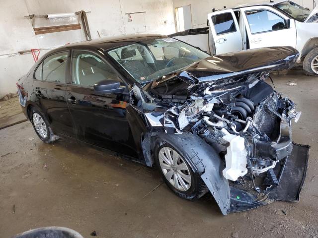 3VW1K7AJ5EM321659 - 2014 VOLKSWAGEN JETTA BASE შავი ფოტო 4