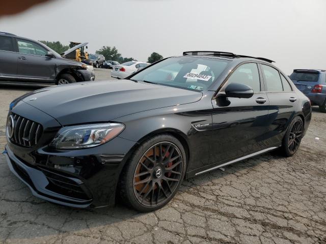 W1KWF8HB1MR612034 - 2021 MERCEDES-BENZ C 63 AMG-S BLACK photo 1