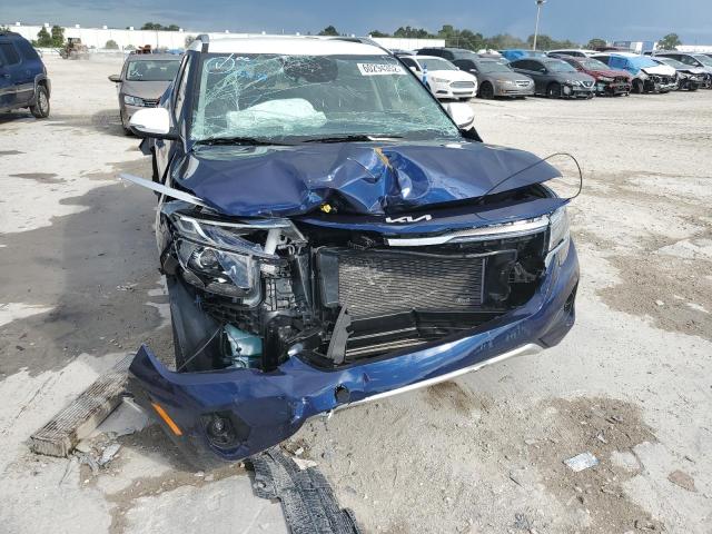 KNDEU2AA9N7261445 - 2022 KIA SELTOS S BLUE photo 9