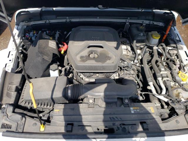 1C4JJXP66MW787625 - 2021 JEEP WRANGLER U SAHARA 4XE WHITE photo 11