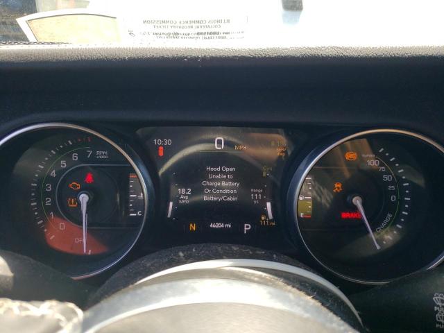 1C4JJXP66MW787625 - 2021 JEEP WRANGLER U SAHARA 4XE WHITE photo 9