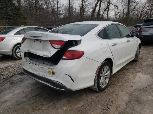 1C3CCCAB7FN733250 - 2015 CHRYSLER 200 LIMITED WHITE photo 4