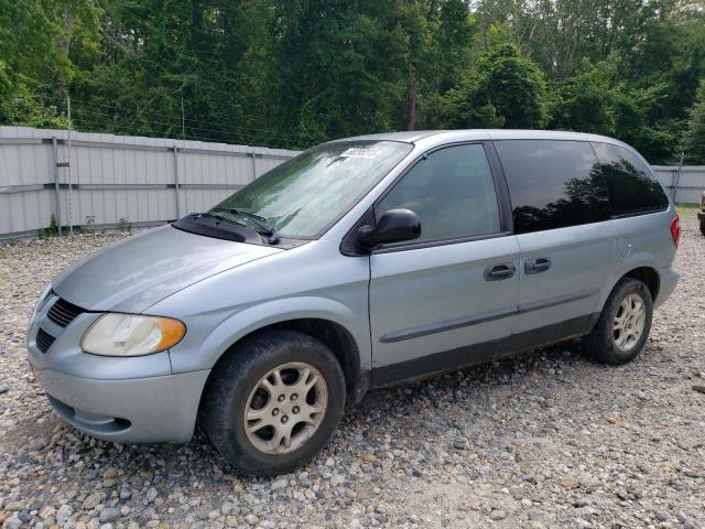 1D4GP25323B235116 - 2003 DODGE CARAVAN SE BLUE photo 1