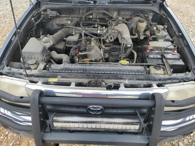 4TASM92N5YZ656353 - 2000 TOYOTA TACOMA XTRACAB PRERUNNER შავი ფოტო 11
