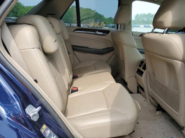 4JGDA5HB9FA467210 - 2015 MERCEDES-BENZ ML 350 4MATIC BLUE photo 11