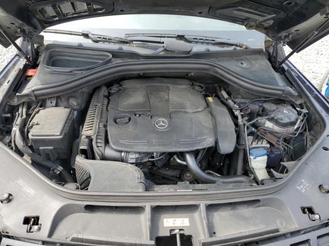 4JGDA5HB9FA467210 - 2015 MERCEDES-BENZ ML 350 4MATIC BLUE photo 12