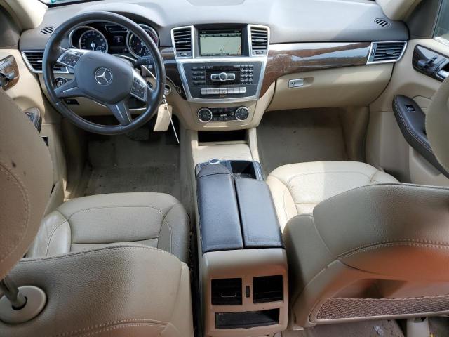 4JGDA5HB9FA467210 - 2015 MERCEDES-BENZ ML 350 4MATIC BLUE photo 8