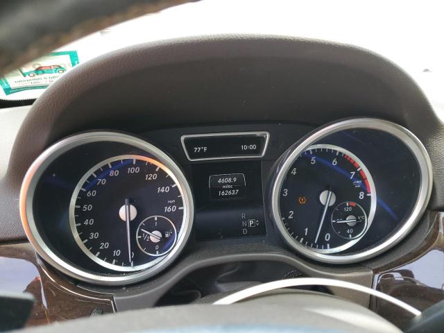 4JGDA5HB9FA467210 - 2015 MERCEDES-BENZ ML 350 4MATIC BLUE photo 9