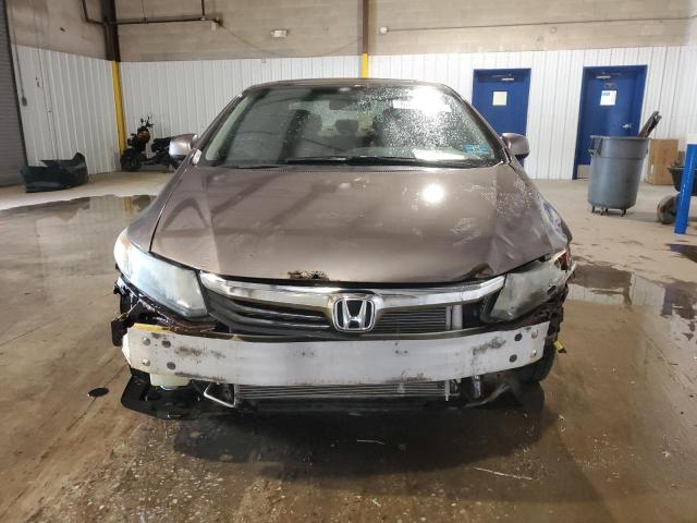 2HGFB2F81CH544537 - 2012 HONDA CIVIC EX BROWN photo 5