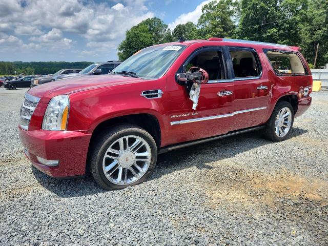 1GYS4KEF7CR211602 - 2012 CADILLAC ESCALADE ESV PLATINUM წითელი ფოტო 1